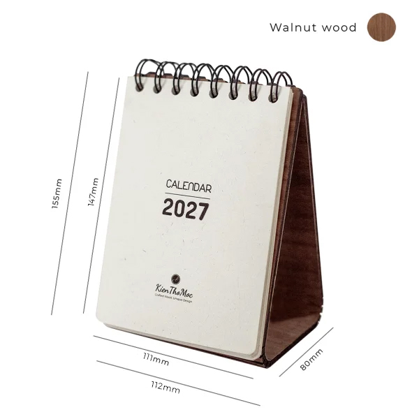 LỊCH GỖ FORM ĐỨNG 2026 - Ảnh 6