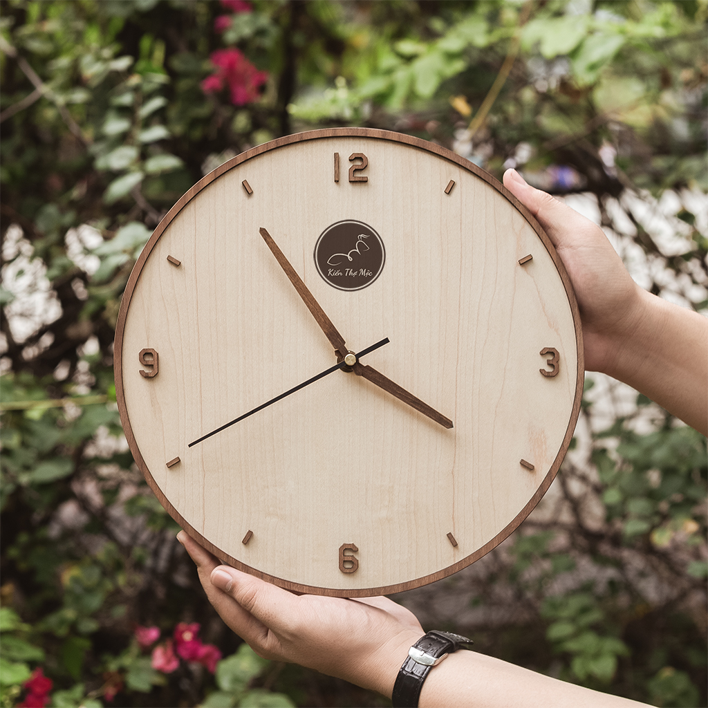 ĐỒNG HỒ BASIC 4 SỐ CÓ VIỀN | MAPLE - Ảnh 2