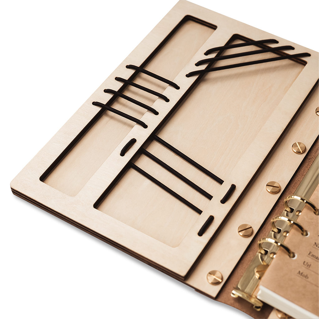 SỔ TAY GỖ MAPLE KẾT HỢP VỚI DA | BASIC - Ảnh 10