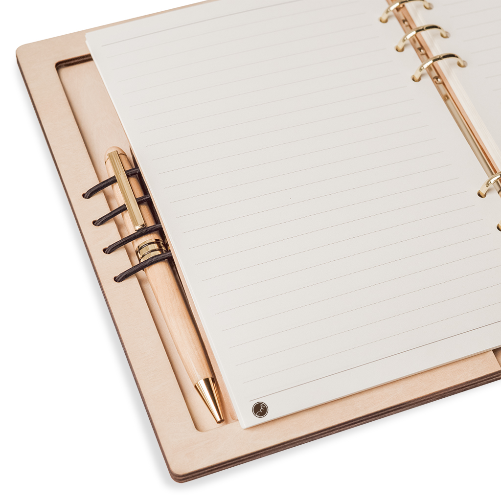 SỔ TAY GỖ MAPLE KẾT HỢP VỚI DA | BASIC - Ảnh 11