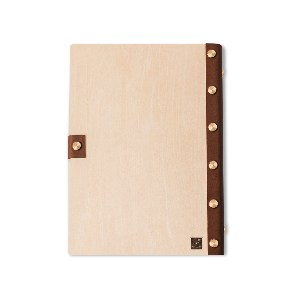 SỔ TAY GỖ MAPLE KẾT HỢP VỚI DA | BASIC - Ảnh 3