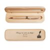 SET BÚT VÀ HỘP GỖ MAPLE | CẢM ƠN THẦY