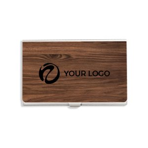 HỘP NAMECARD WALNUT | IN LOGO